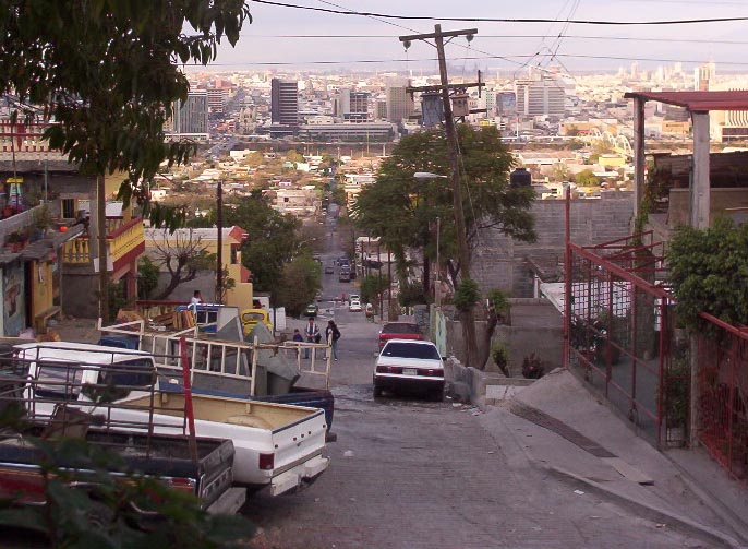 monterrey mexico   view from a house on a mountain 