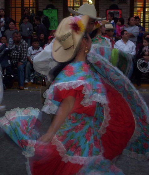 Matamoros Tamaulipas Mexico   Charros Parade   Pretty Dress 
