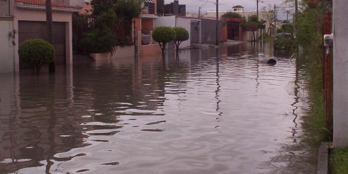Matamoros Tamaulipas Mexico   Flooded Streets 2 