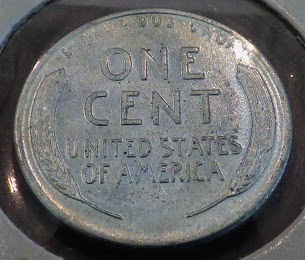 1943uncirculated steel penny reverse 