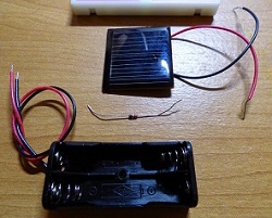 solar cell diode battery holder 